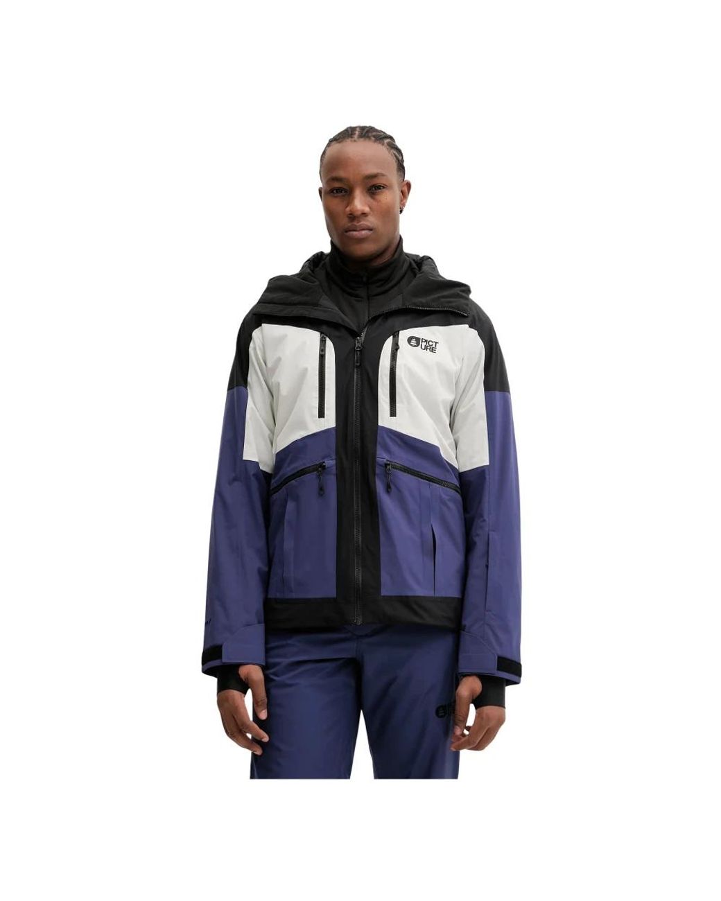 Picture Naikoon Jacket in het Blue voor heren