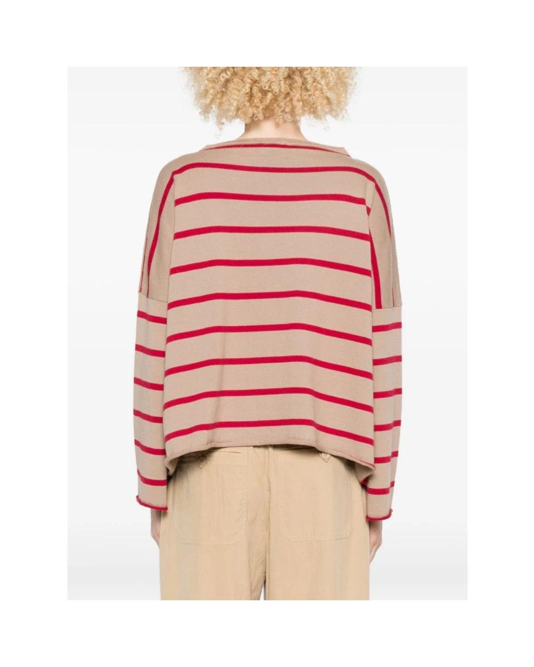 Be You Pink Round-Neck Knitwear