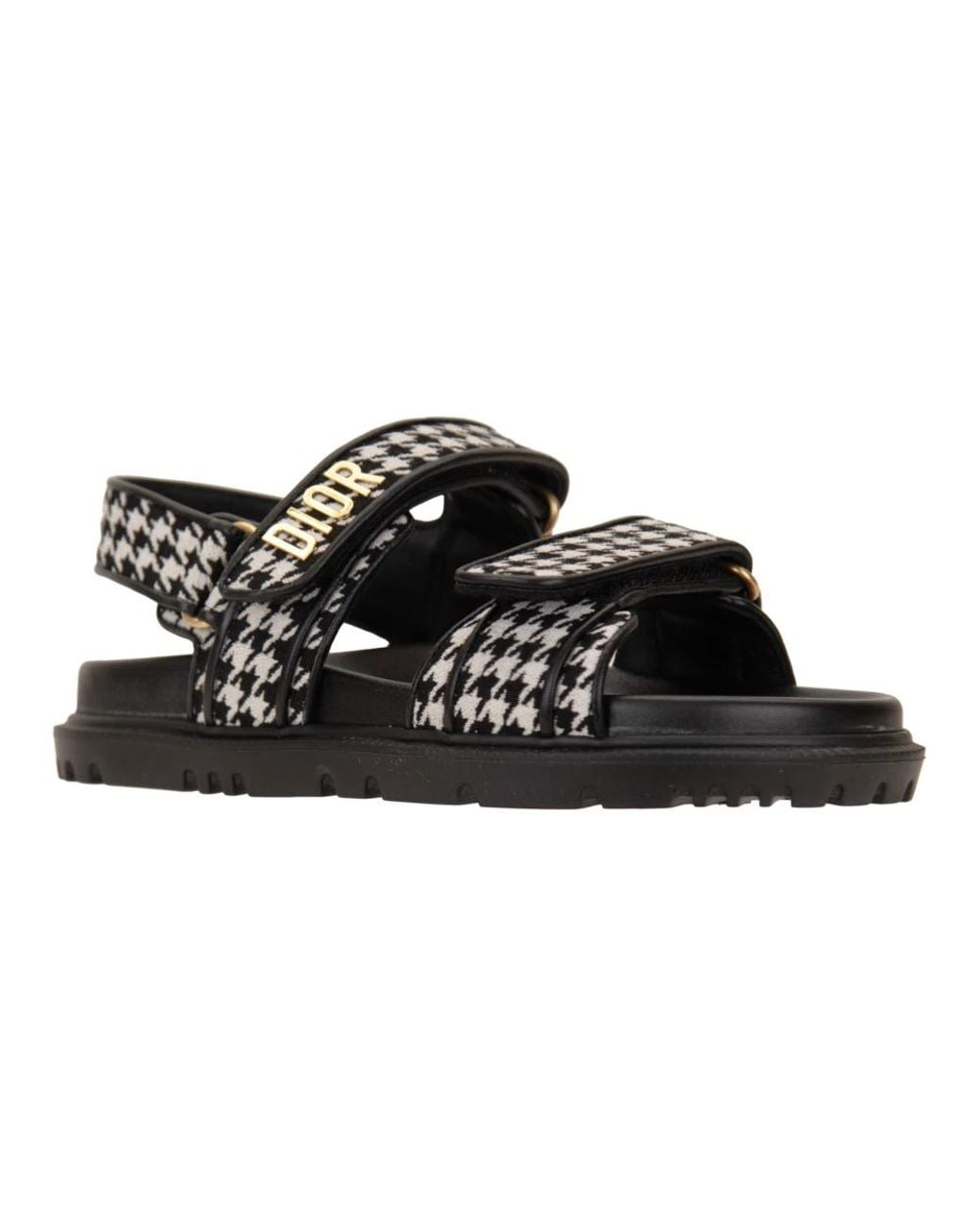 Flat Sandals Dior en coloris Black