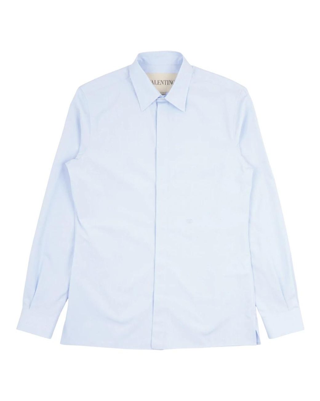 Valentino Blue Casual Shirts for men