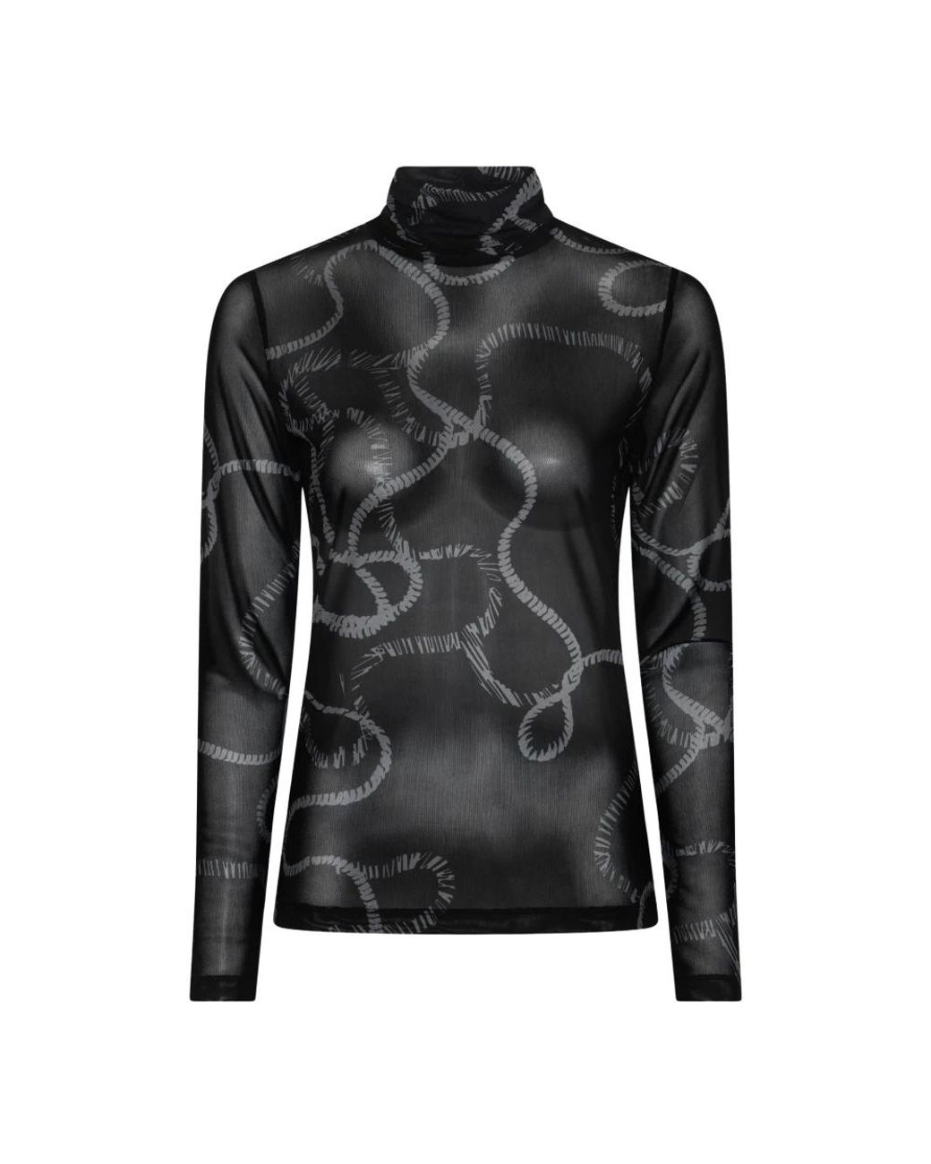 Bruuns Bazaar Melabzmetine Top in het Black
