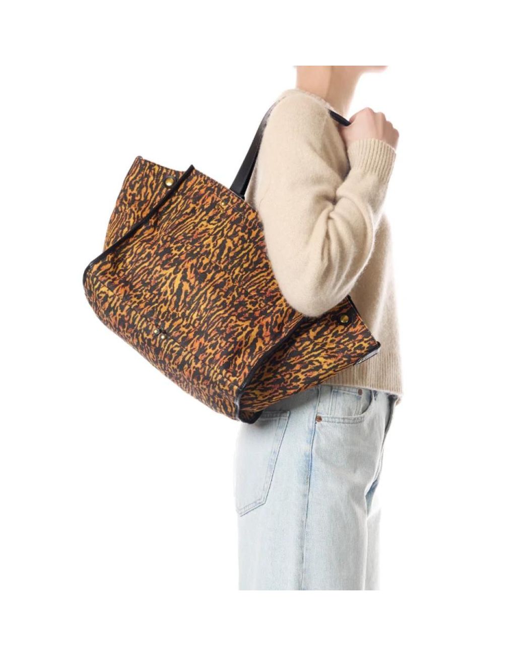 Jérôme Dreyfuss Brown Shopping Bags