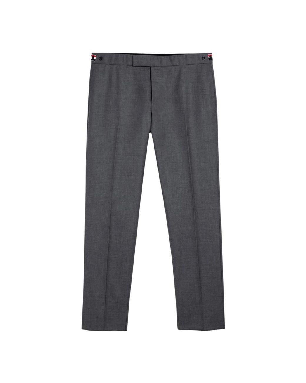 Thom Browne Gray Low Rise Trouser for men