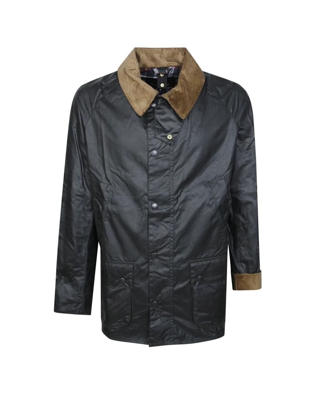 Barbour Festive Ashby Wax Jacket in het Gray voor heren