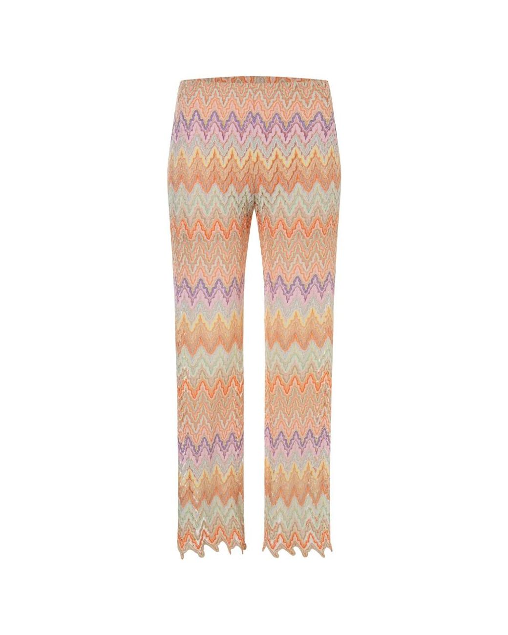Ana Alcazar Pink Straight Trousers