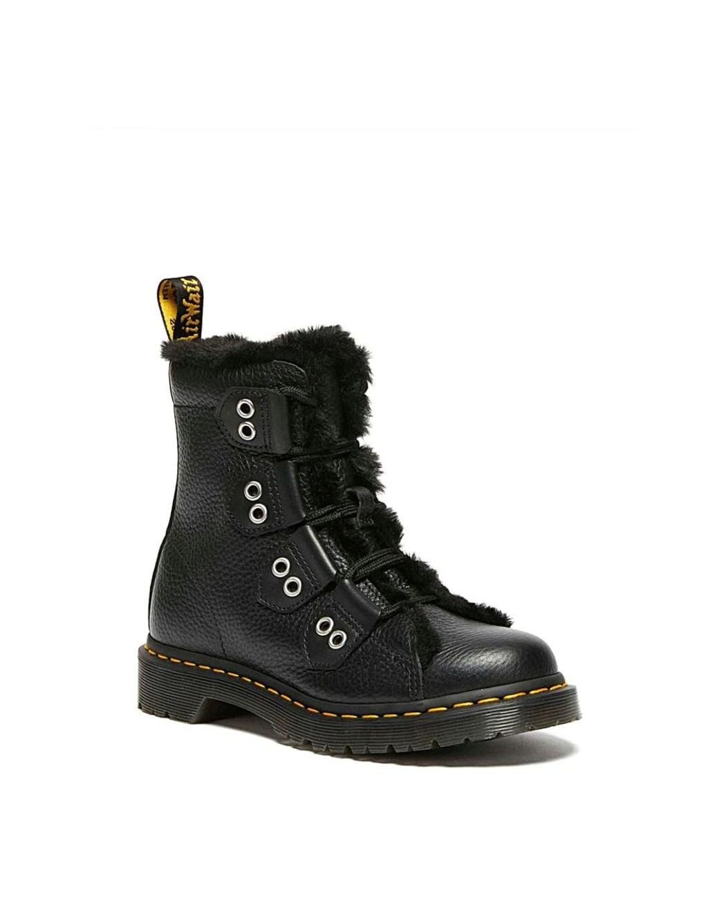 Dr. Martens Black Winter Boots