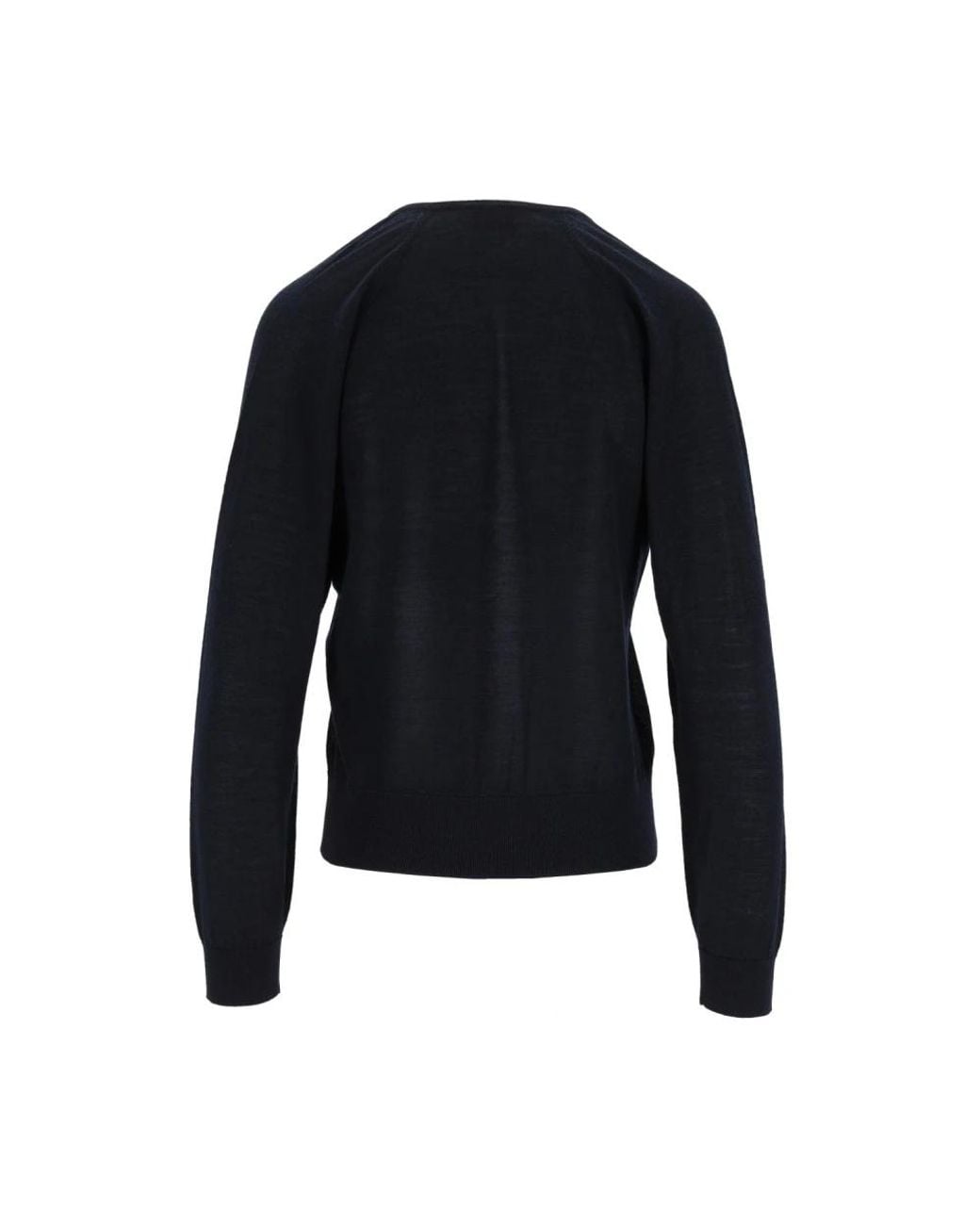 Forte_forte Black V-Neck Knitwear