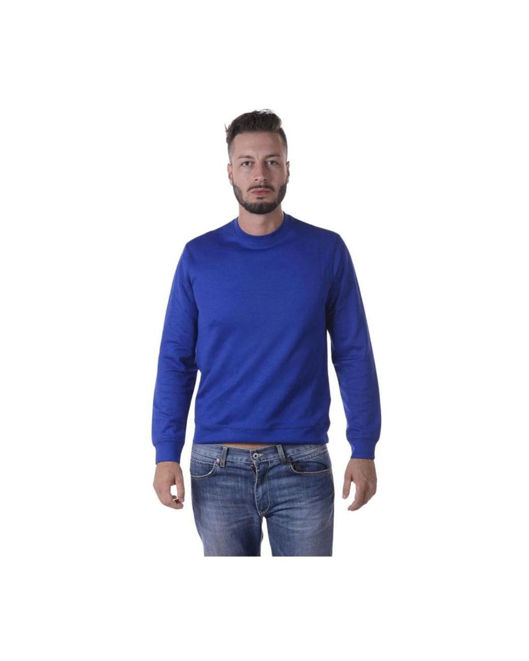 Armani Jeans Blue Sweatshirts for men