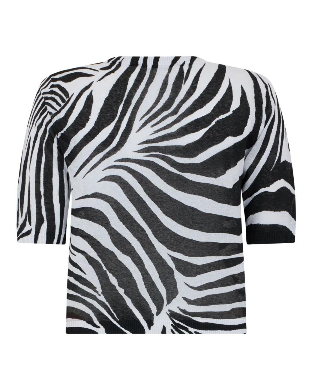 Max Mara Black Round-Neck Knitwear