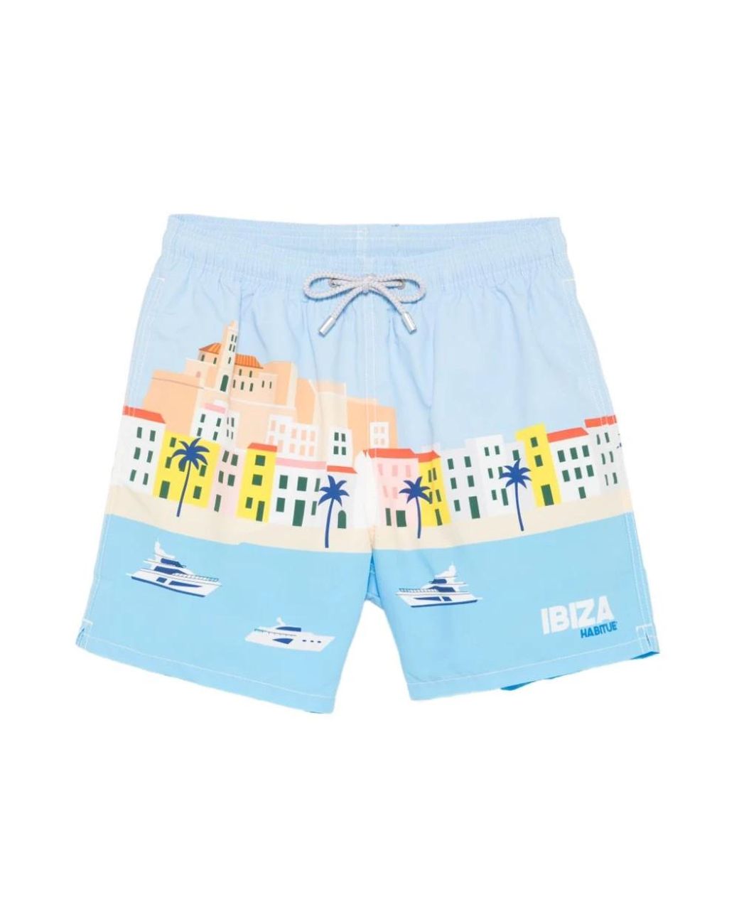 Mc2 Saint Barth Blue Beachwear for men