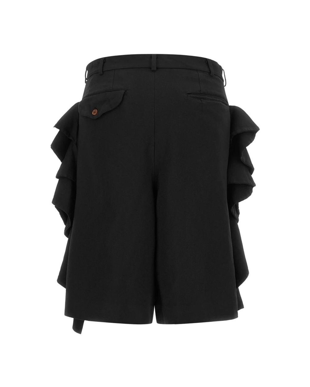 Comme des Garçons Black Bermudas for men