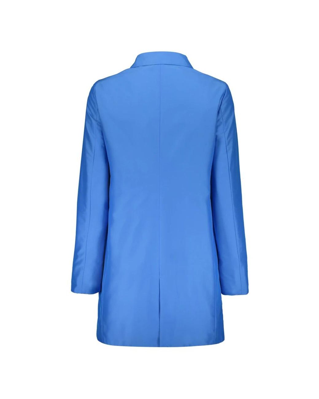 Moorer Blue Single-Breasted Coats