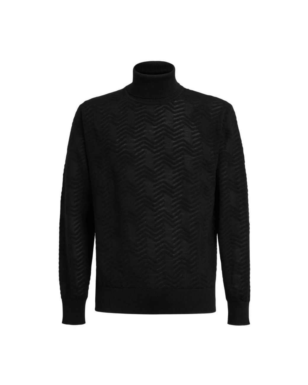 Missoni Black Turtlenecks for men