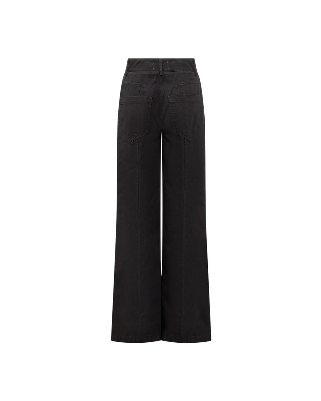 Seafarer Black Wide Jeans