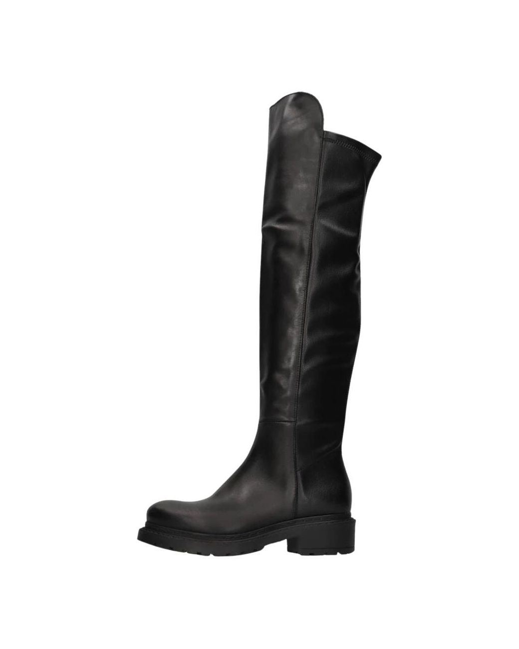 METISSE Black Over-The-Knee Boots