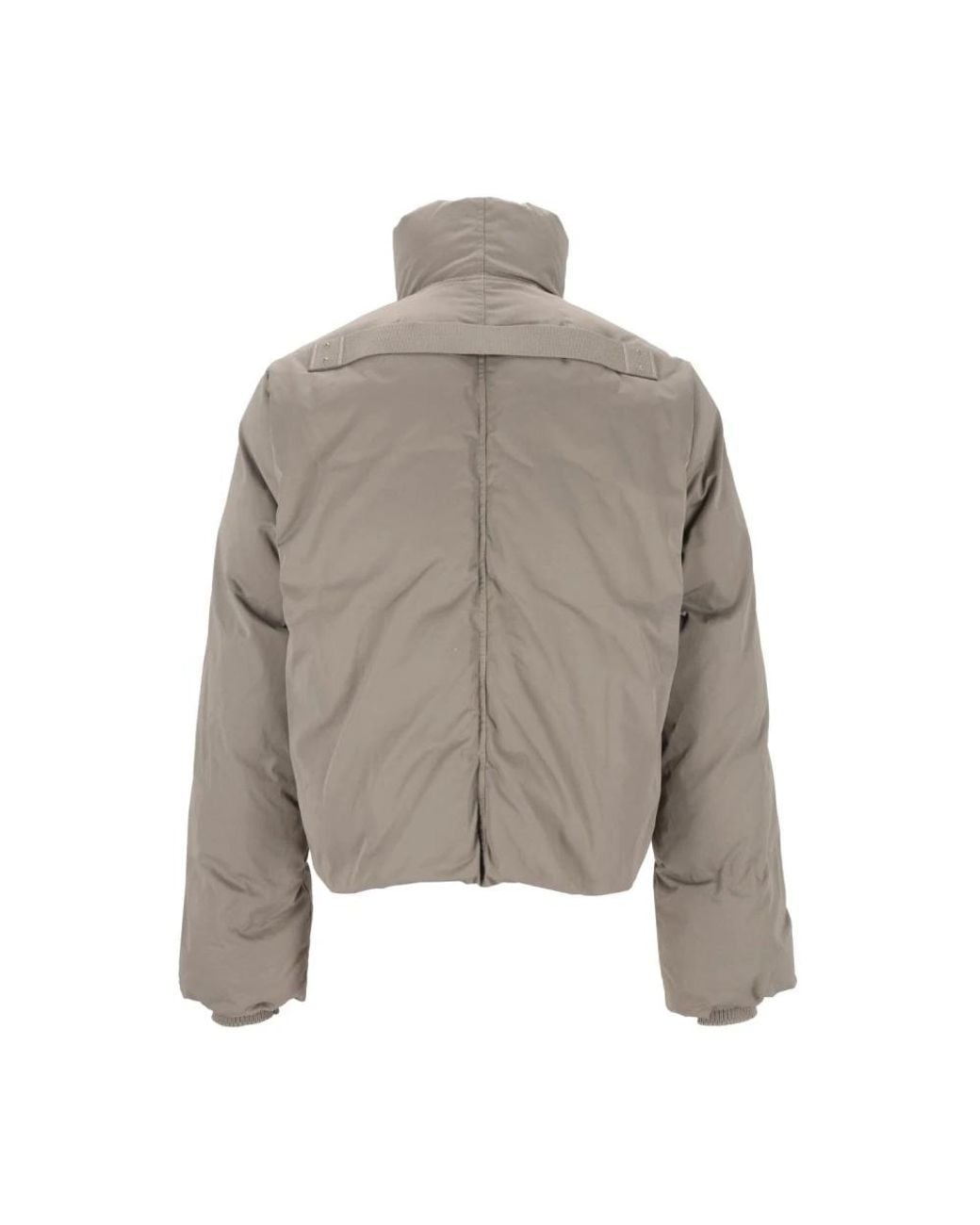 Rick Owens Gray Winter Jackets for men