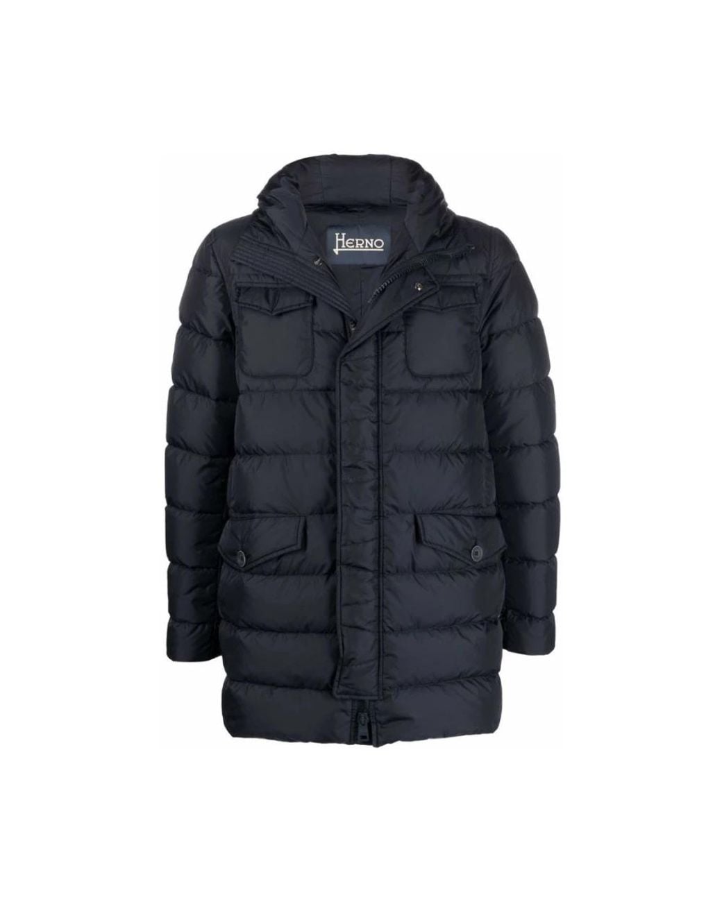 Herno Blauwe Winterjassen in het Blue voor heren