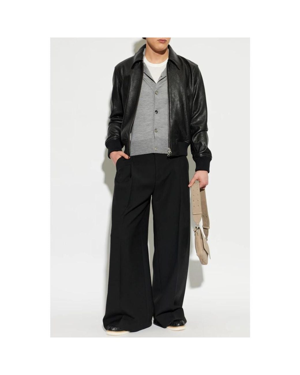 AMI Gray Cardigans for men