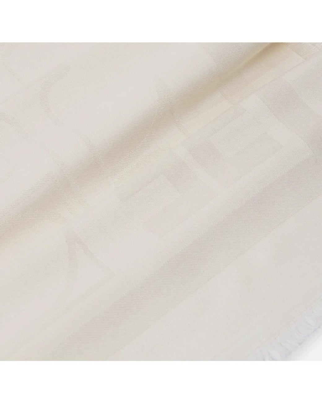 Elisabetta Franchi White Winter Scarves