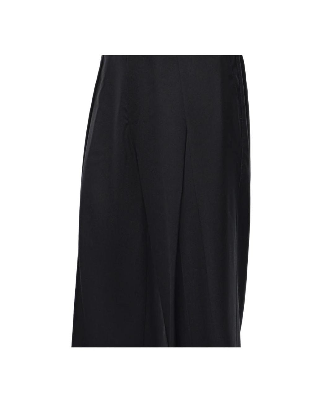 Dolce & Gabbana Black Wide Trousers for men