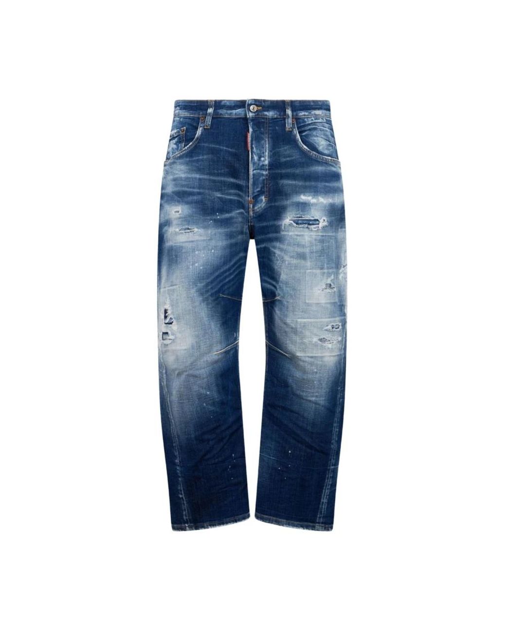 DSquared² Blue Straight Jeans for men