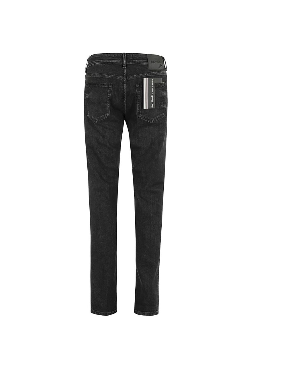 Re-hash Black Slim Fit Jeans for men