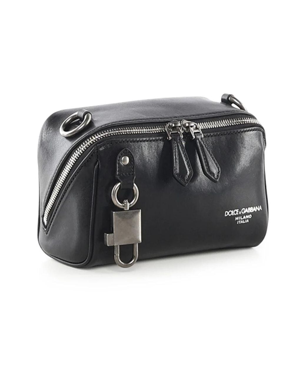 Dolce & Gabbana Black Cross Body Bags for men