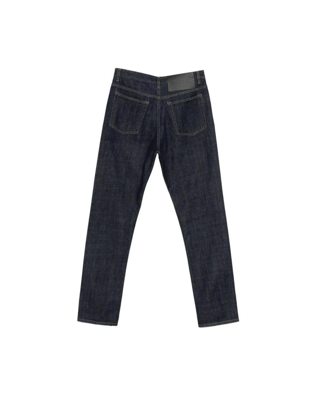Jil Sander Blue Straight Jeans for men
