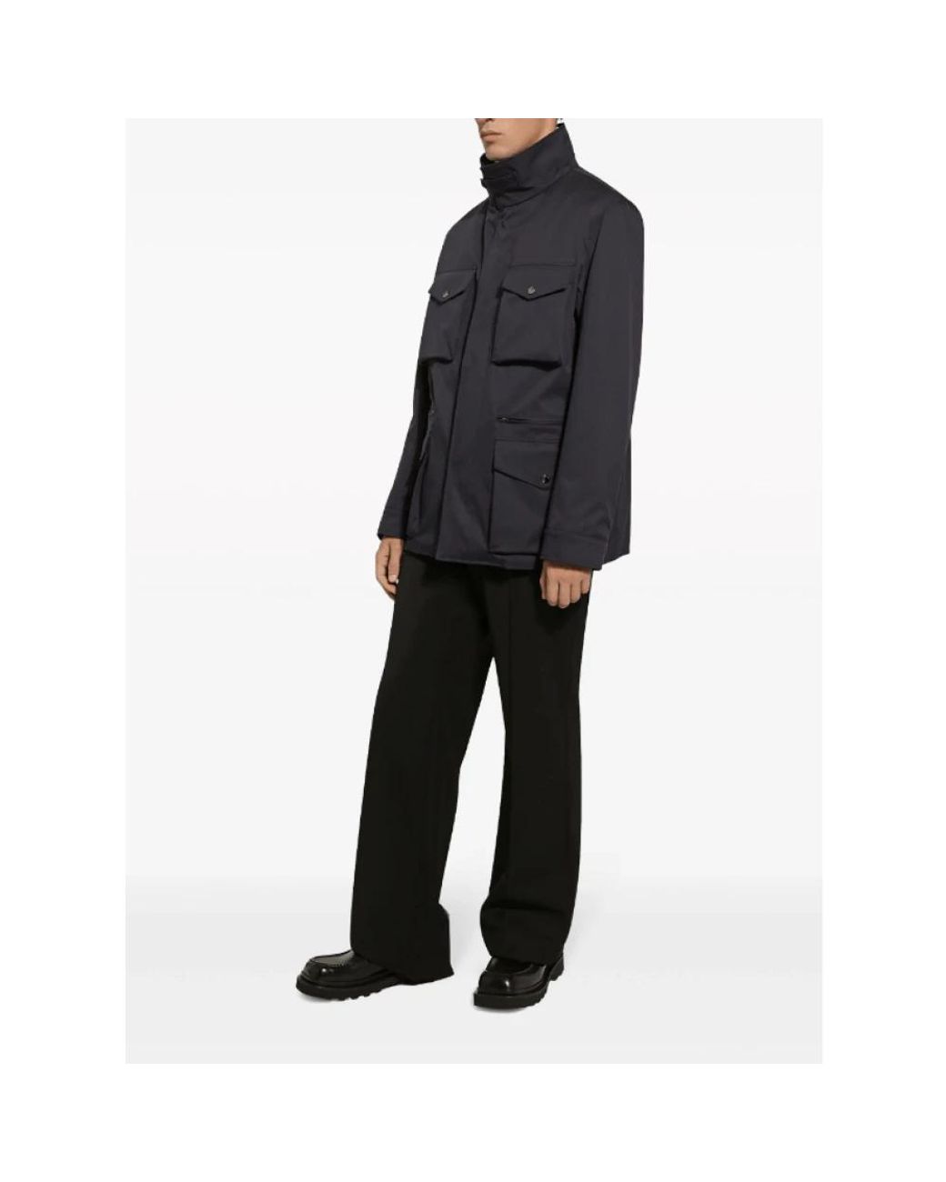 Dolce & Gabbana Black Light Jackets for men