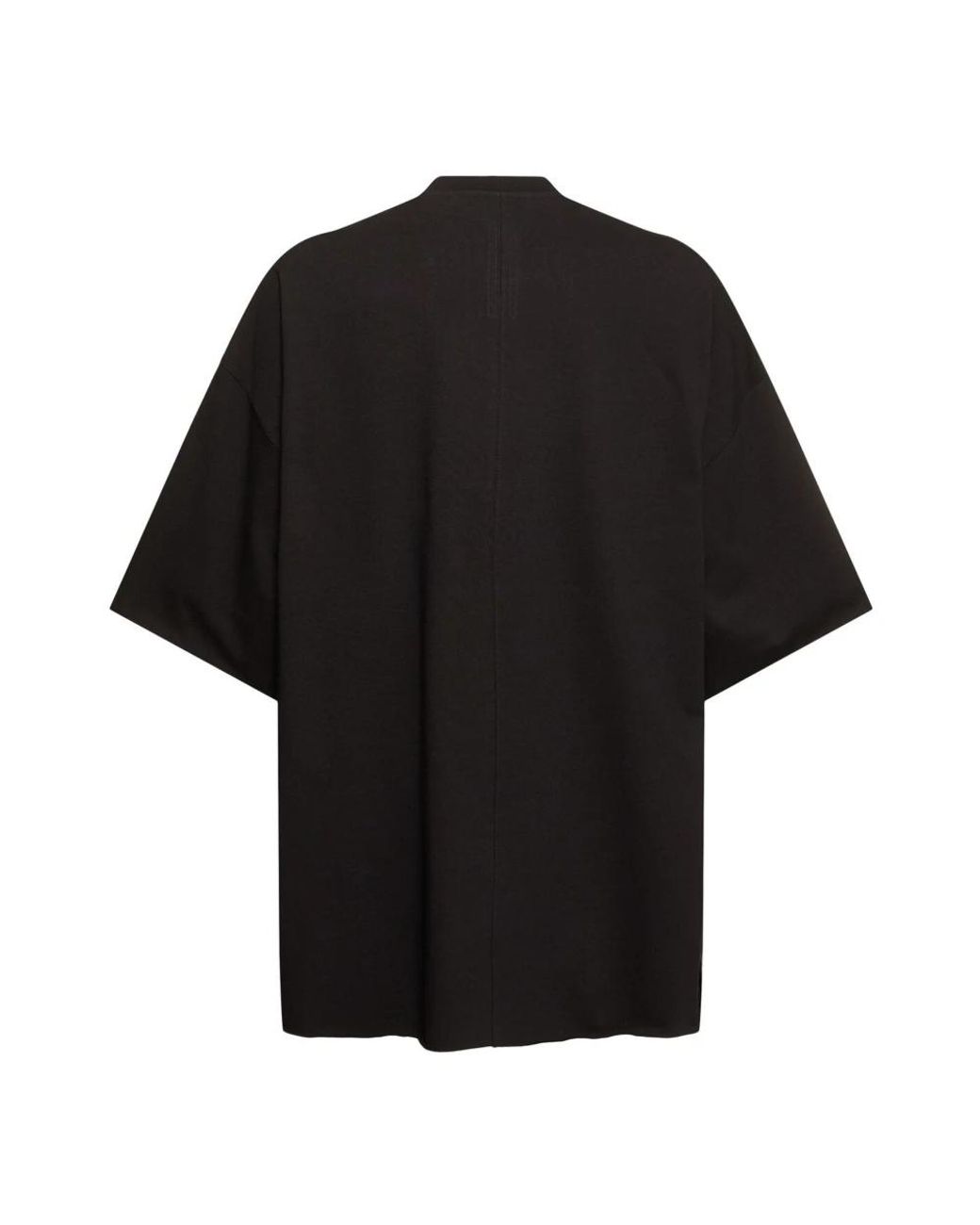 Rick Owens Black Oversized Tops for men