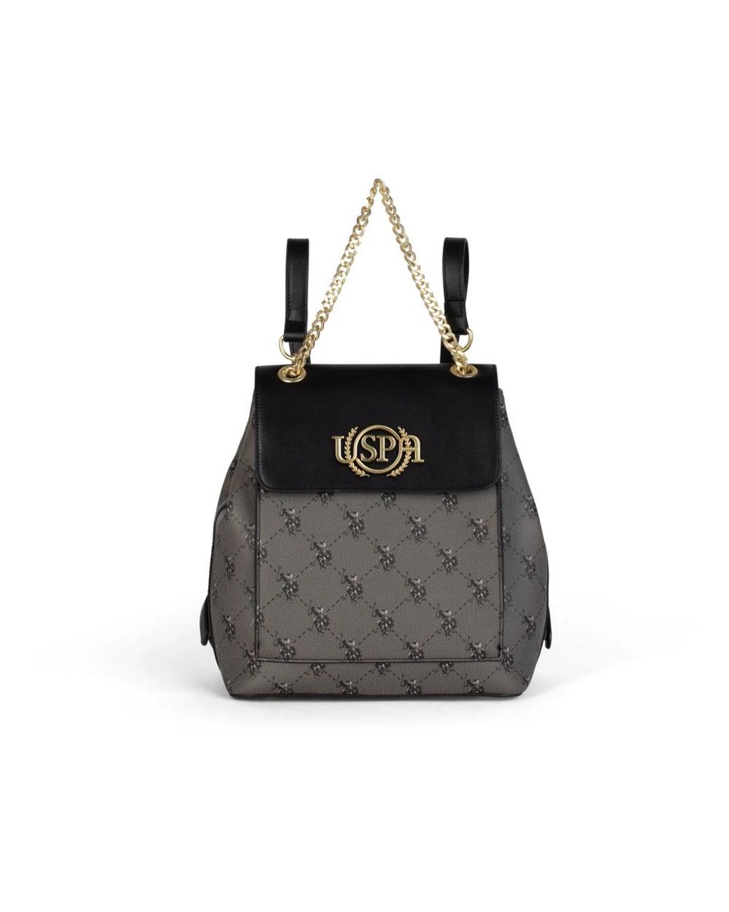 U.S. POLO ASSN. Black Backpacks