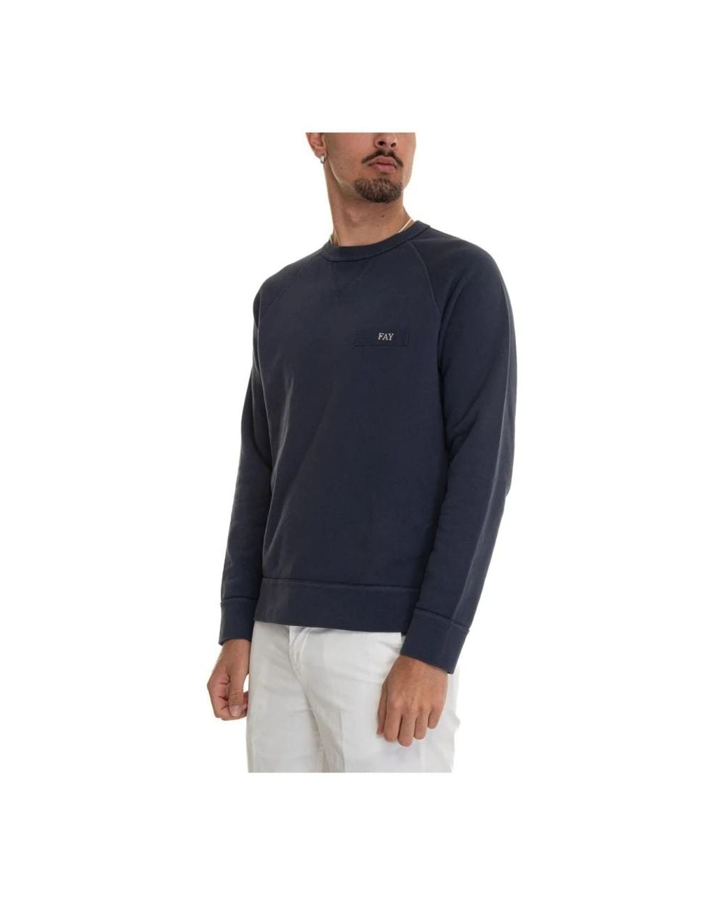 Fay Blue Sweatshirts for men