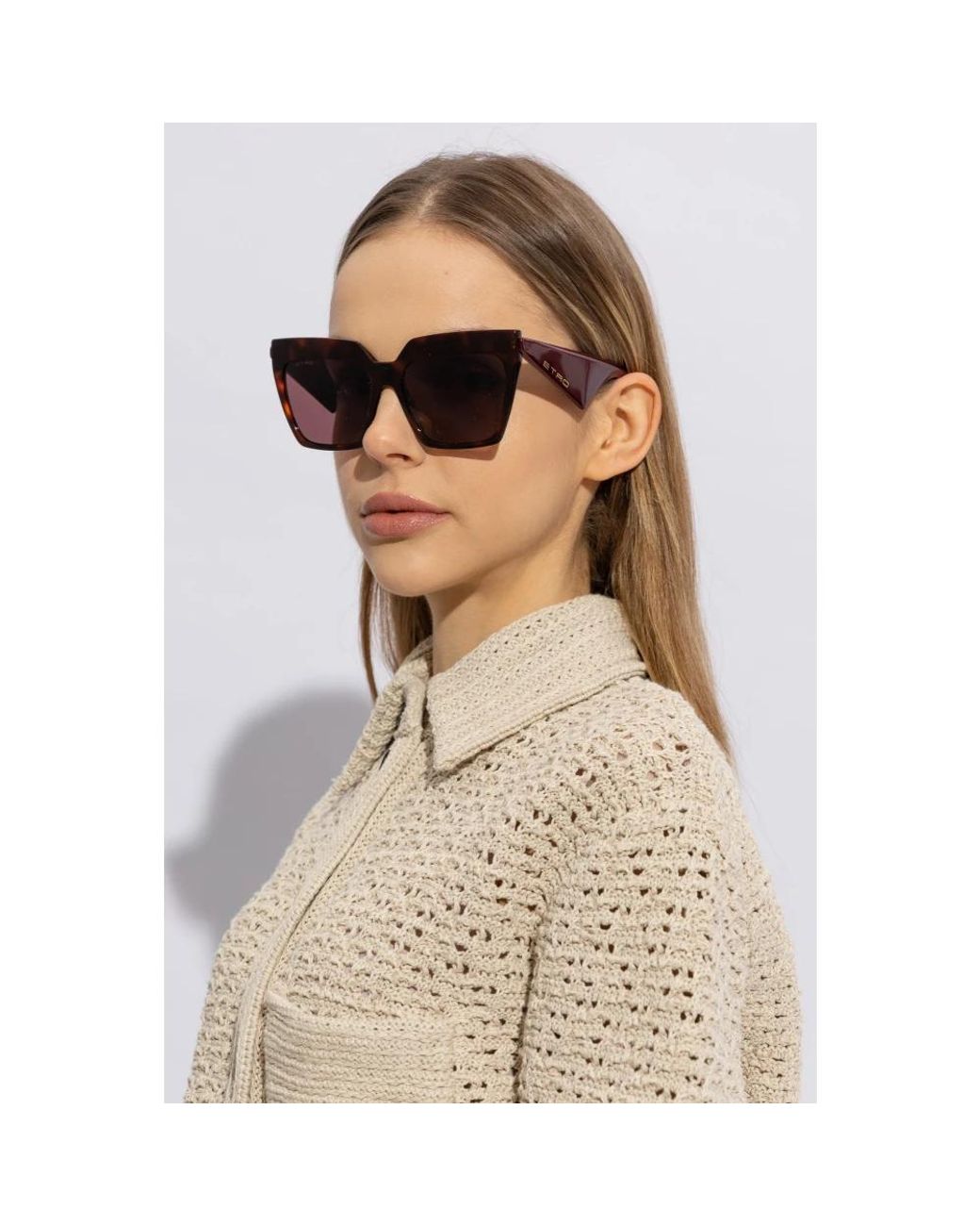 Etro Brown Sunglasses