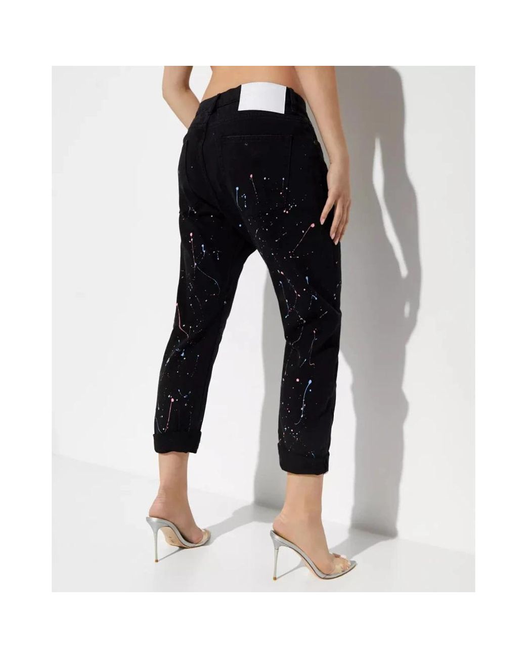 One Teaspoon Black Cropped Jeans