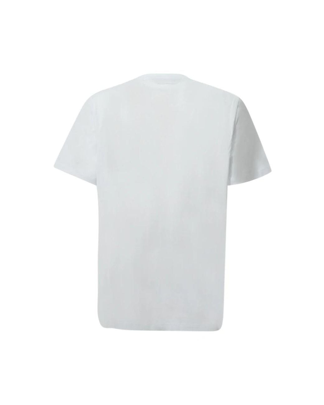 MSGM White T-Shirts for men