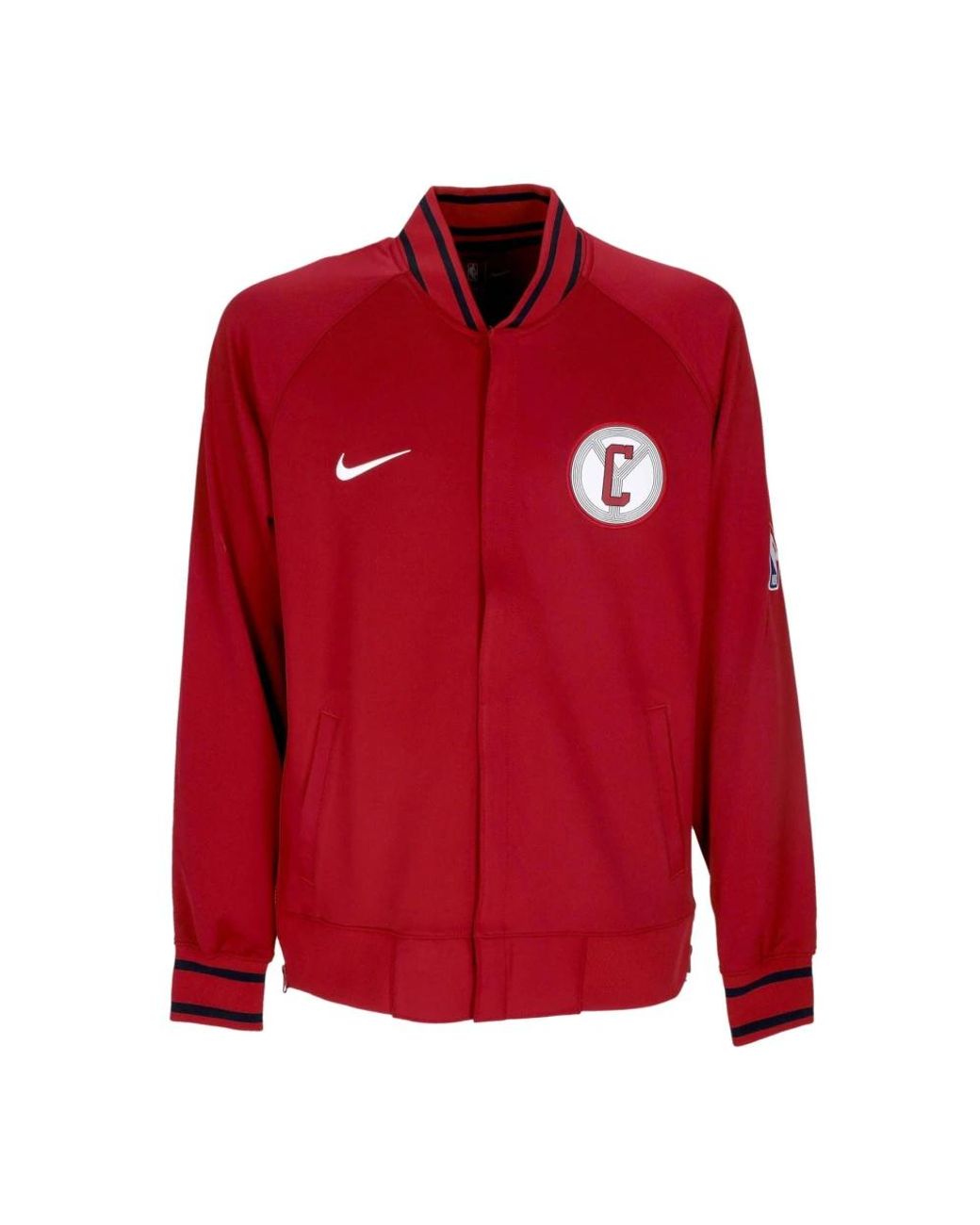 Nike Fitness ,Rood ,Polyester Chicago Bulls Lichtgewicht Sweatshirt in het Red voor heren