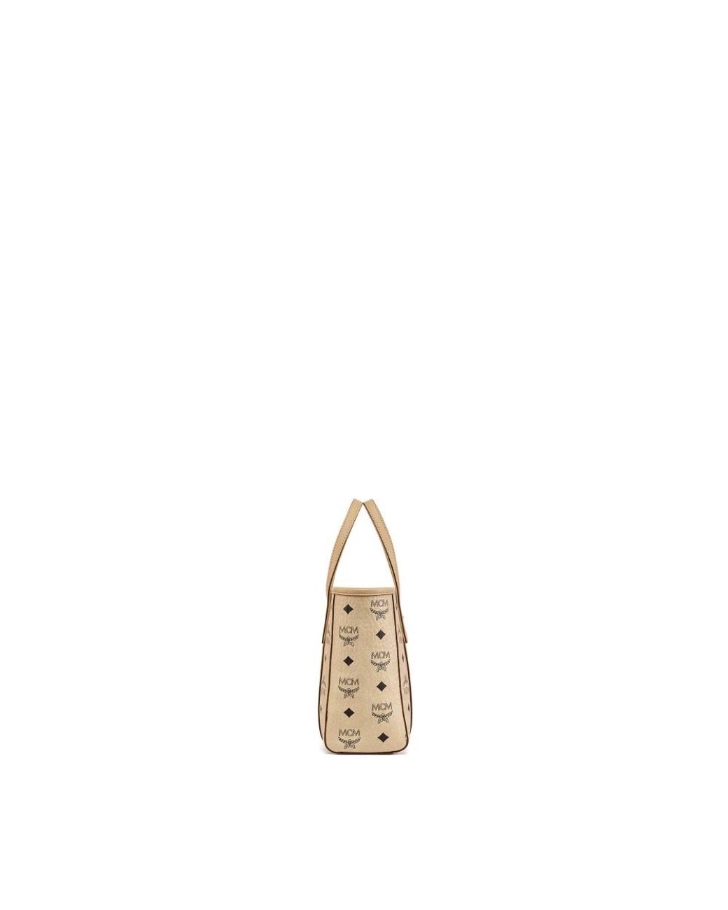 MCM Metallic Tote Bags