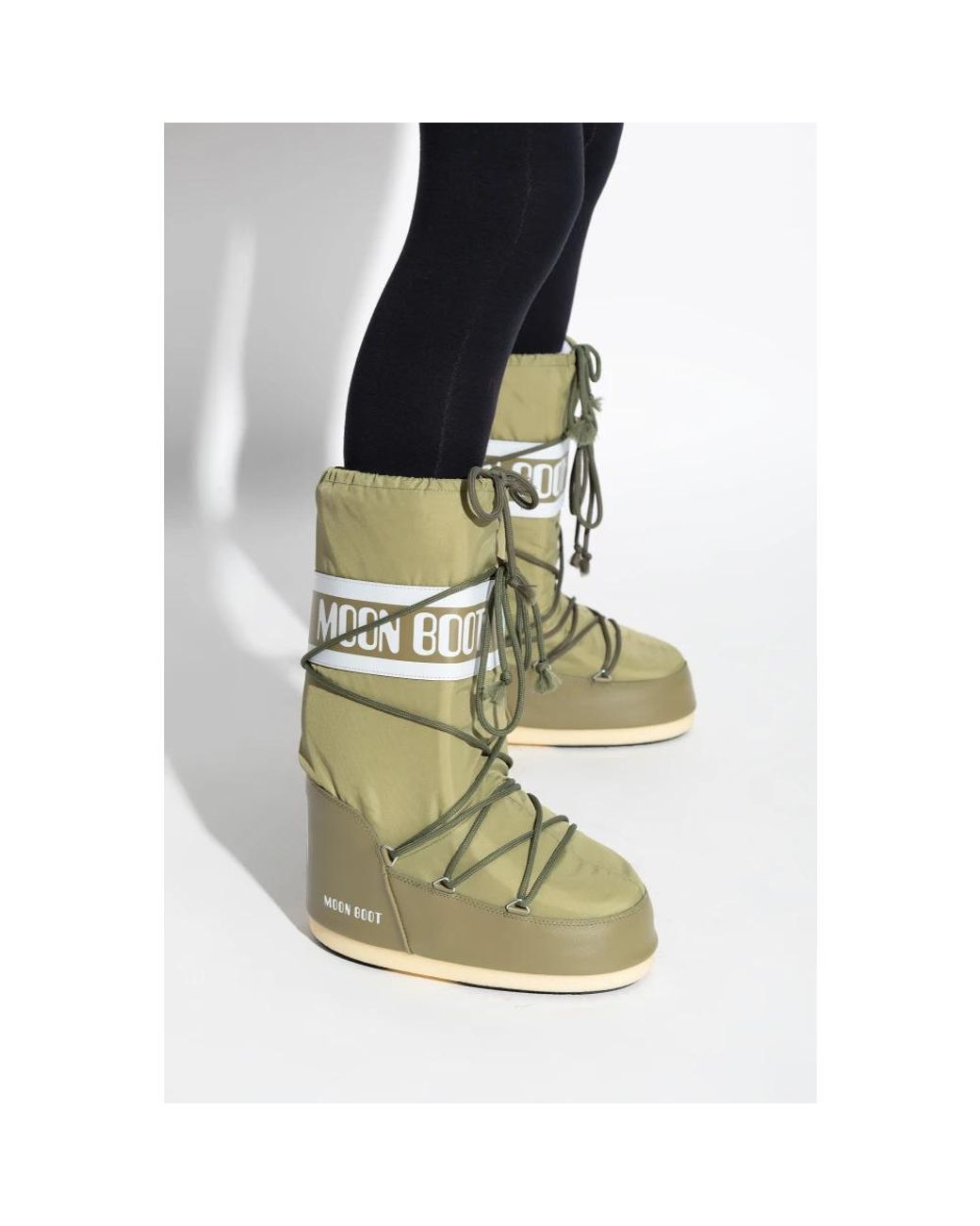 Moon Boot Green Winter Boots