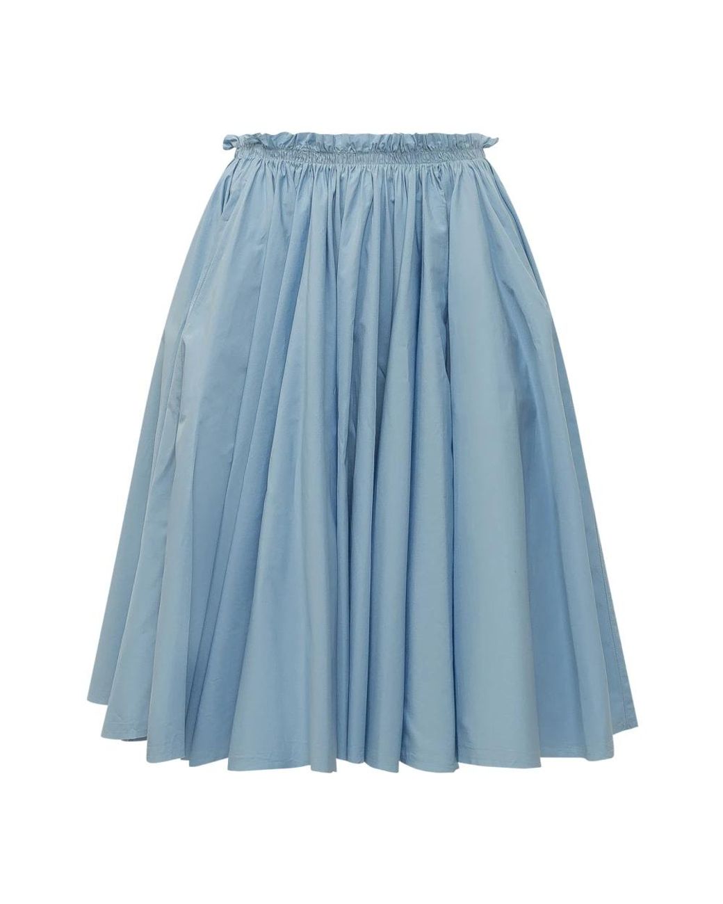 Midi Skirts AMI en coloris Blue