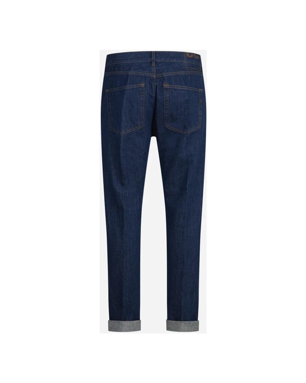 Dondup Blue Slim Fit Jeans for men