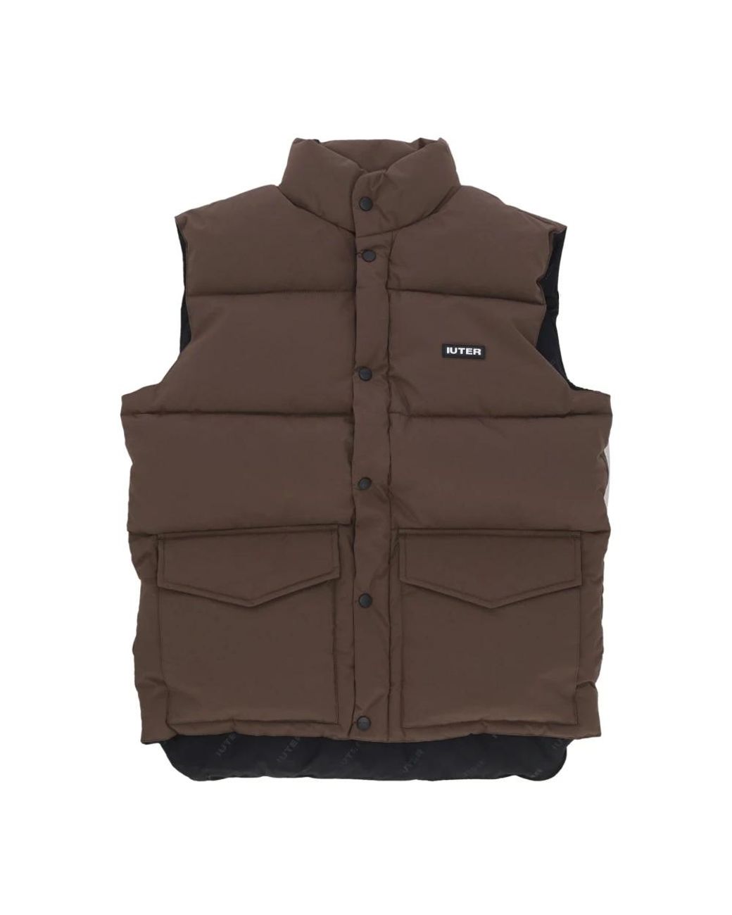 Iuter Brown Waistcoats for men