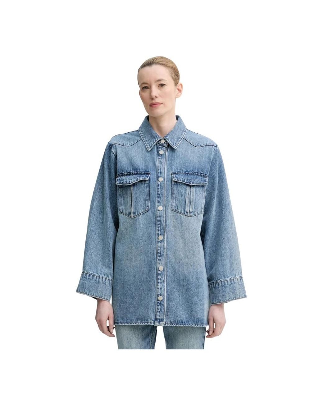 Gestuz Blue Denimhemd