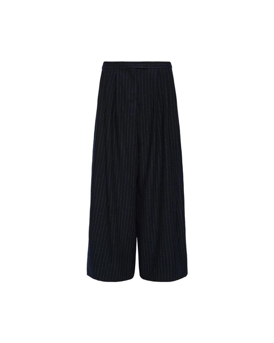 Max Mara Black Wide Trousers