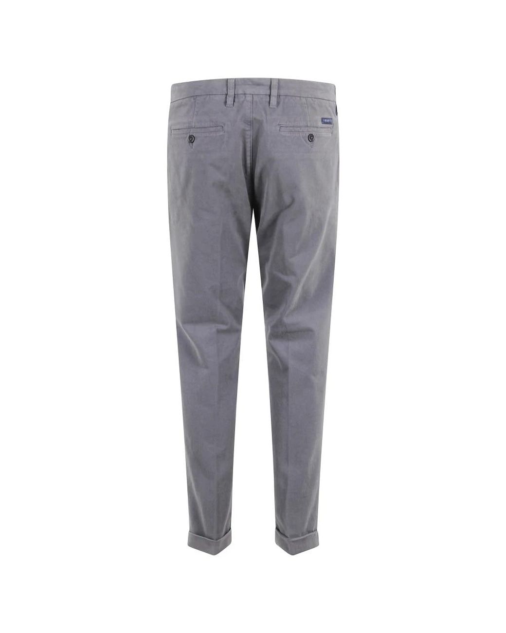 Fay Gray Slim-Fit Trousers for men
