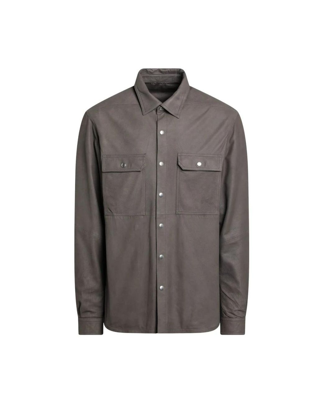 Rick Owens Gray Light Jackets for men