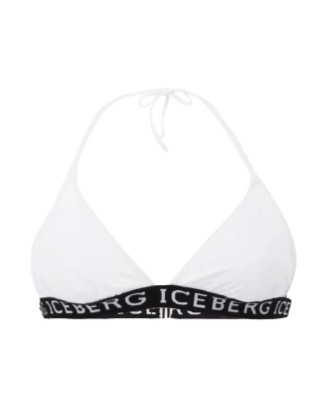 Iceberg Badmode ,Wit ,Polyester Elegante Sport Badmode in het White