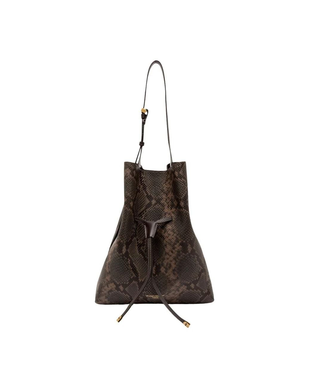 Gianni Chiarini Brown Bucket Bags