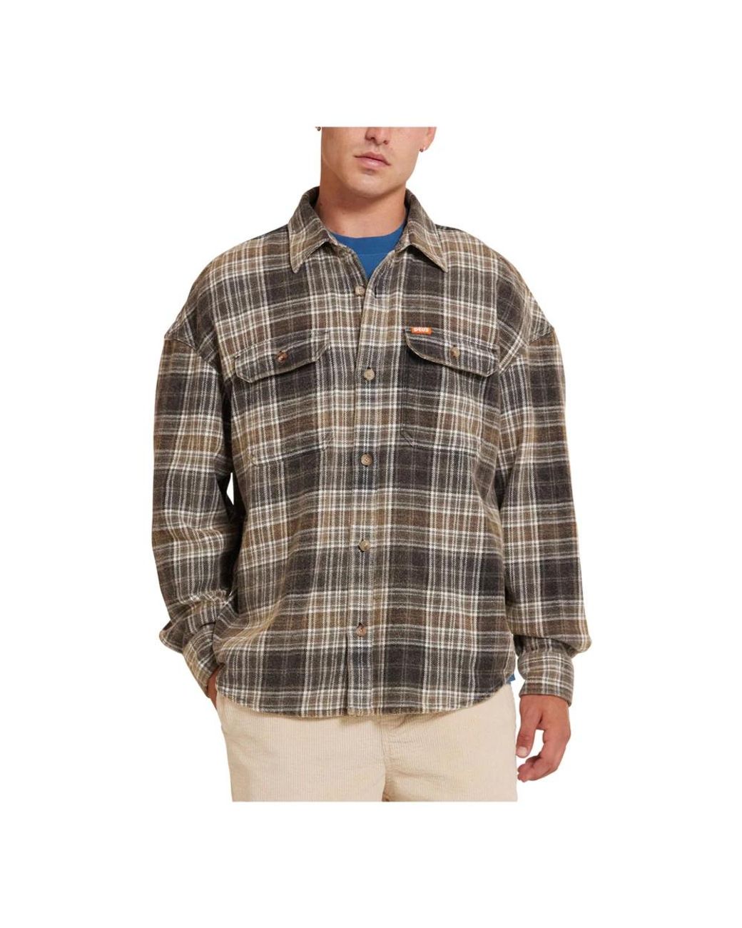Deus Ex Machina Brown Casual Shirts for men