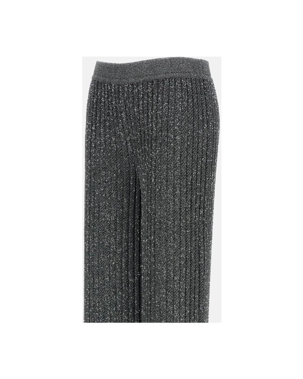 Missoni Gray Wide Trousers