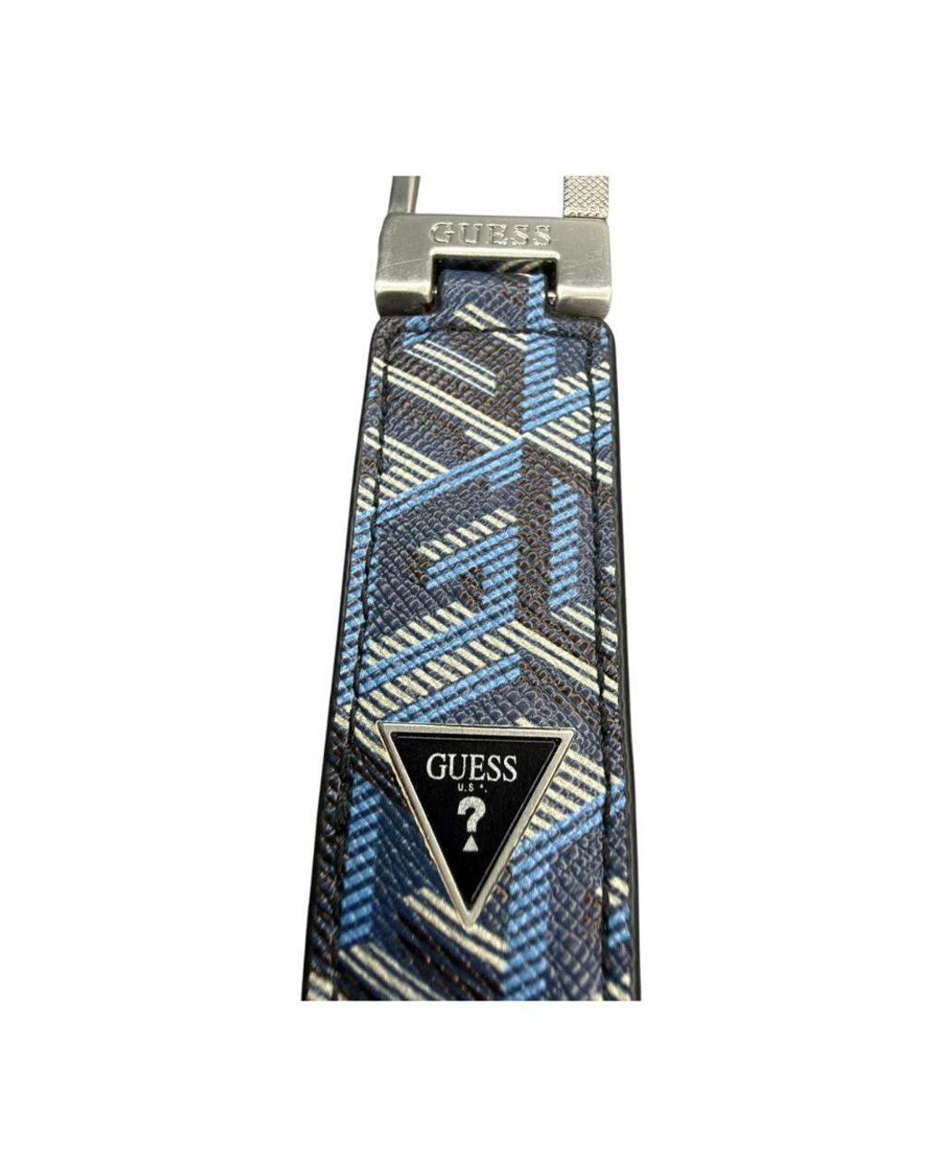 Guess Blue Keychains for men
